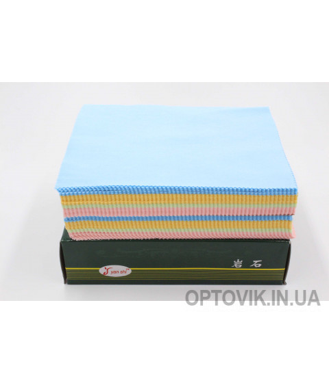 Серветка з мікрофібри 17см 100шт