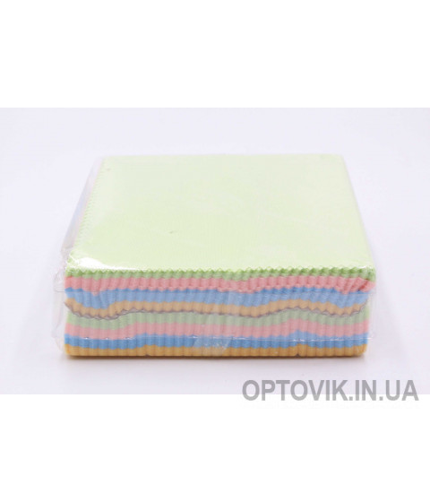 Серветка з мікрофібри 13см 100шт