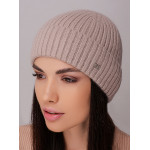 Жіноча шапка-ковпак з відворотом "Катрін" Жіноча шапка-ковпак з відворотом "Катрін"