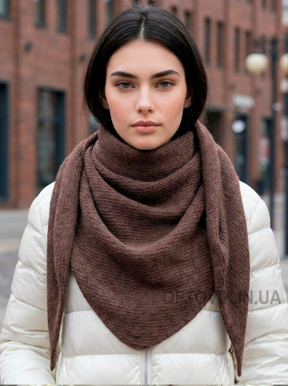 Женская косынка Акварель