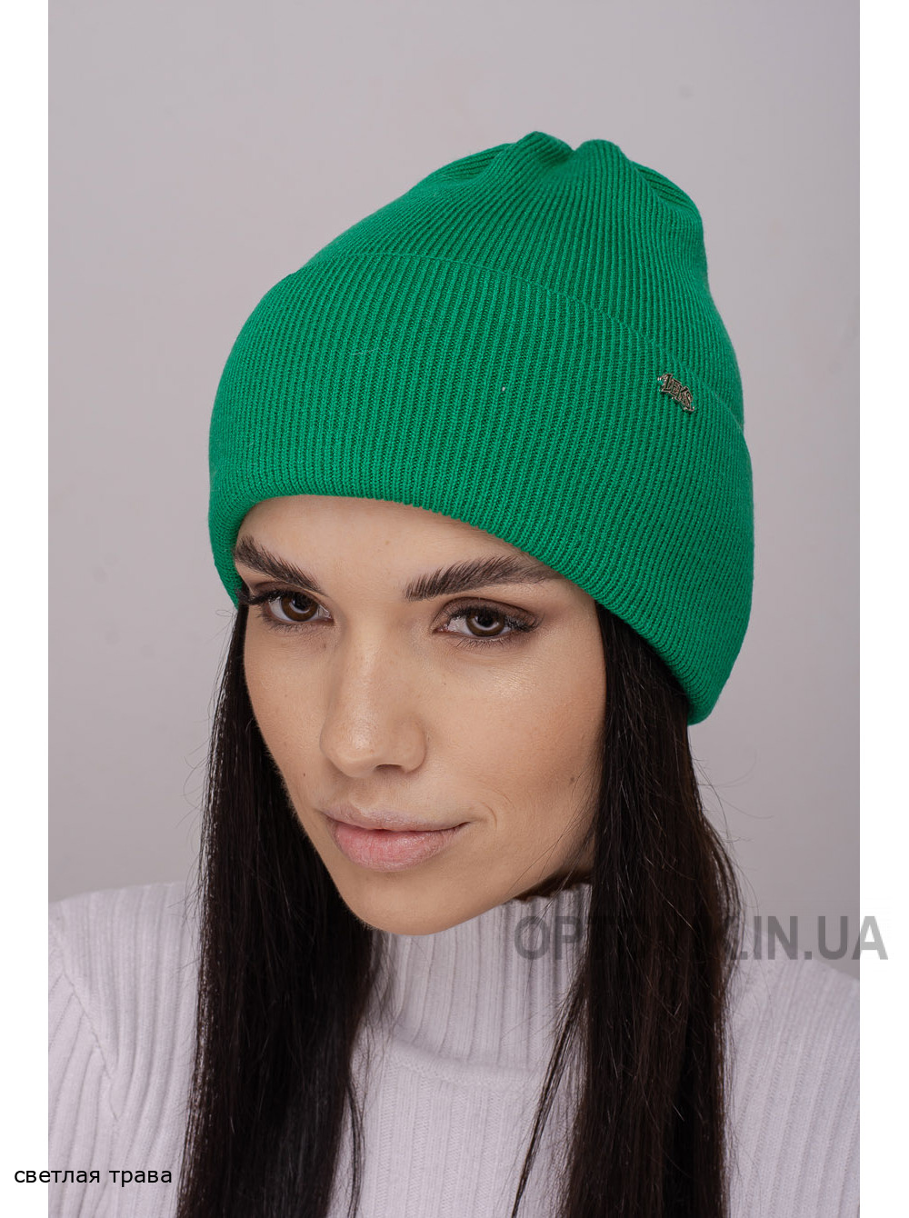 Женская шапка-колпак с отворотом Далия