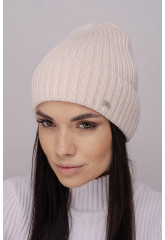 Женская шапка-колпак с отворотом "Манго"