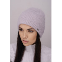 Женская шапка-колпак с отворотом "Матрица"