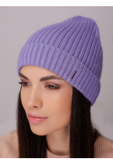 Женская шапка-колпак с отворотом "Пепси"