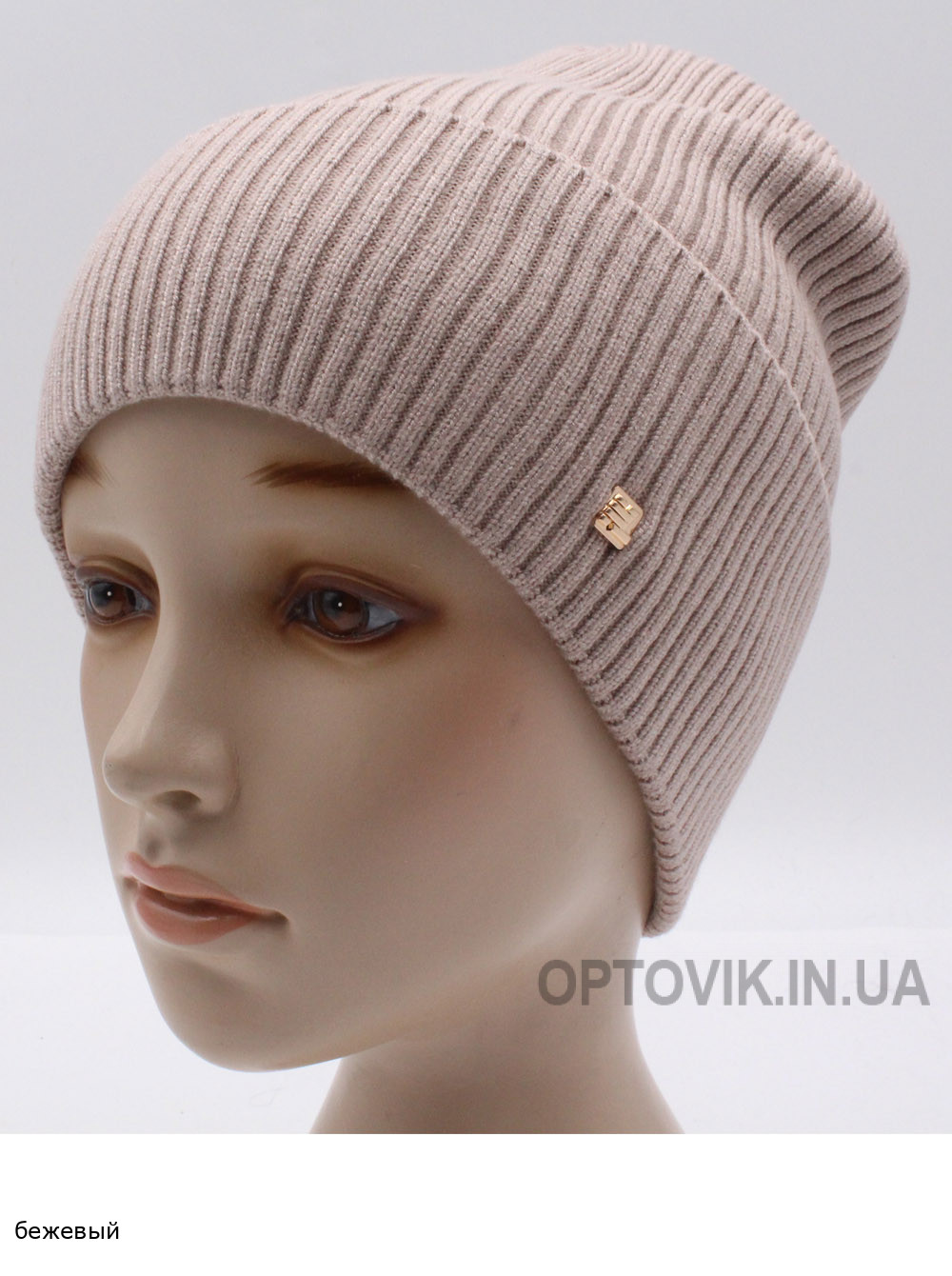 Женская шапка-колпак с отворотом Феникс