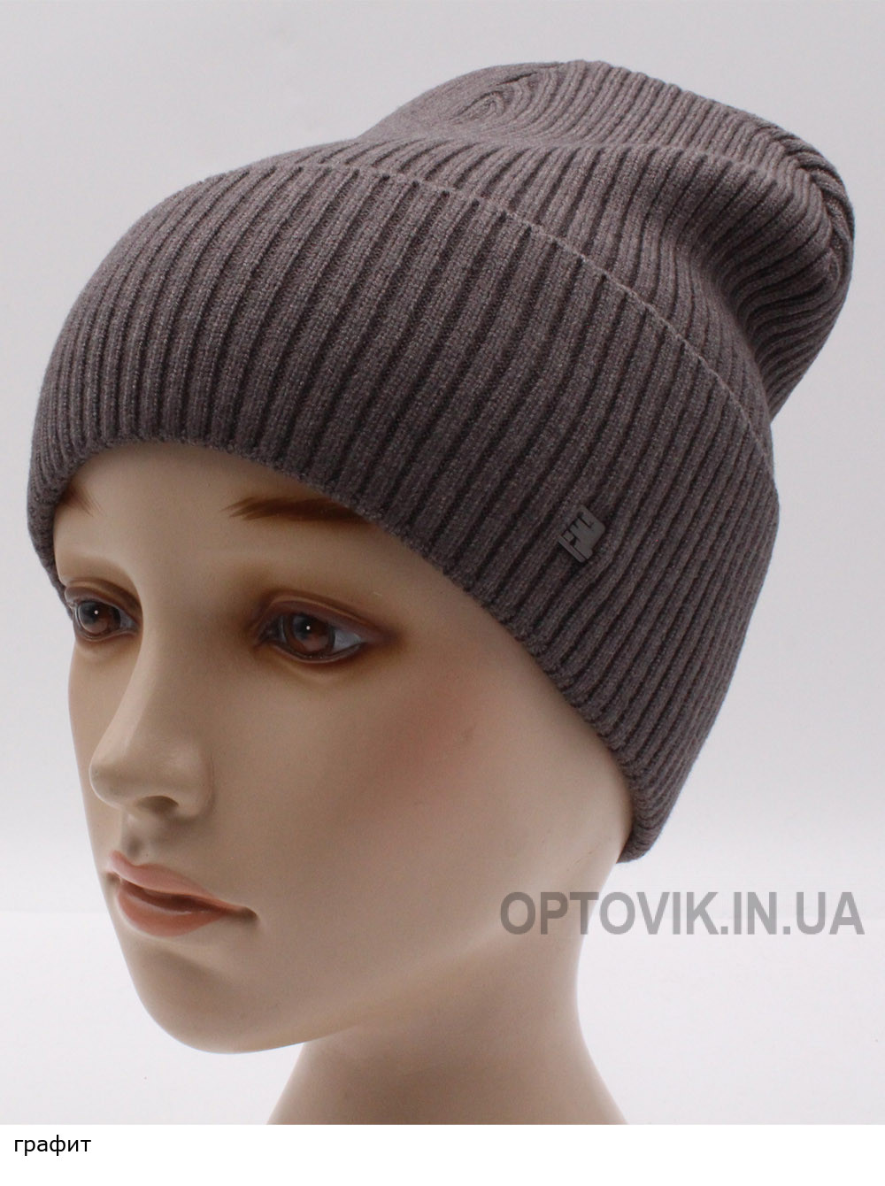 Женская шапка-колпак с отворотом Феникс