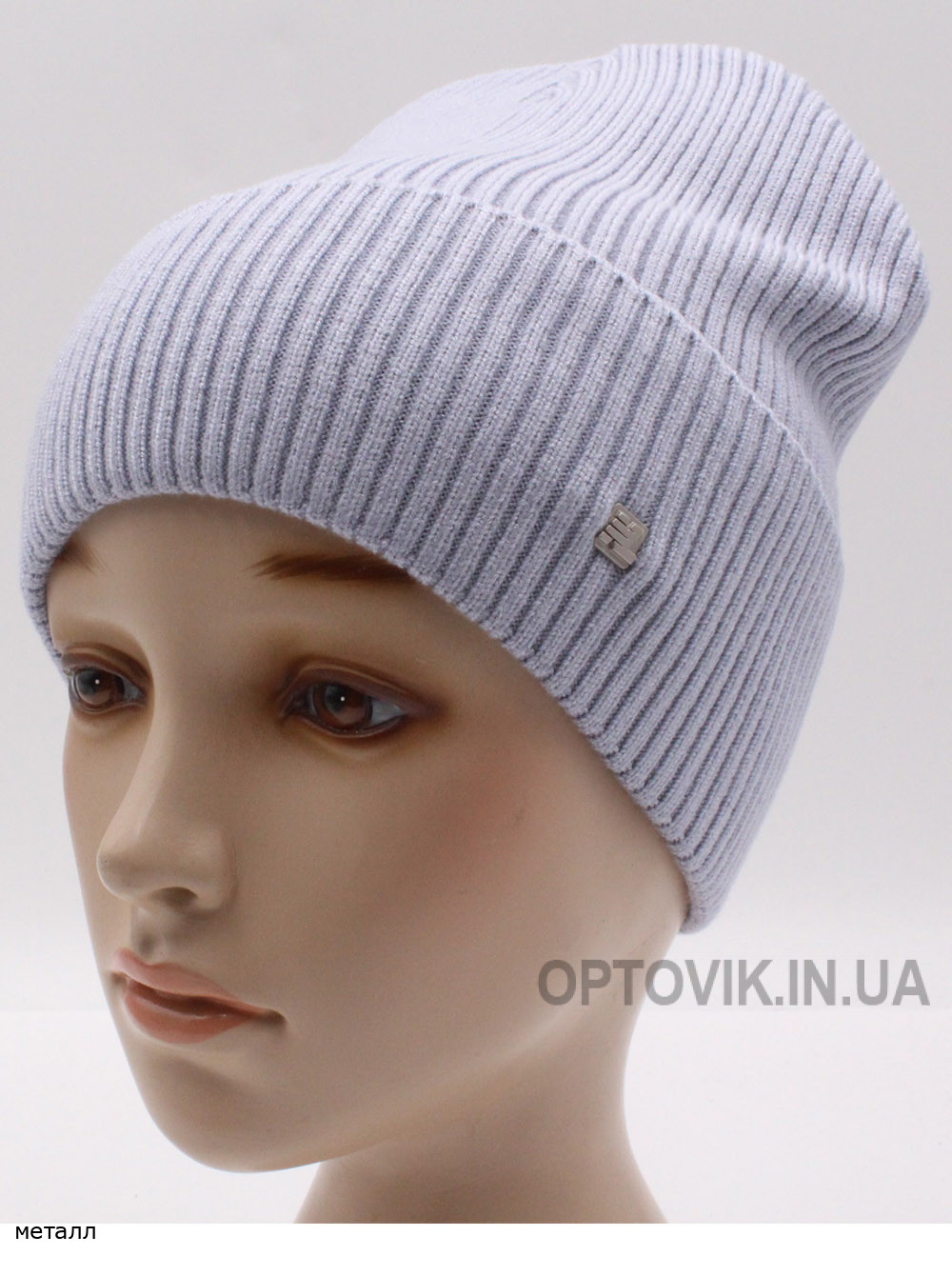 Женская шапка-колпак с отворотом Феникс