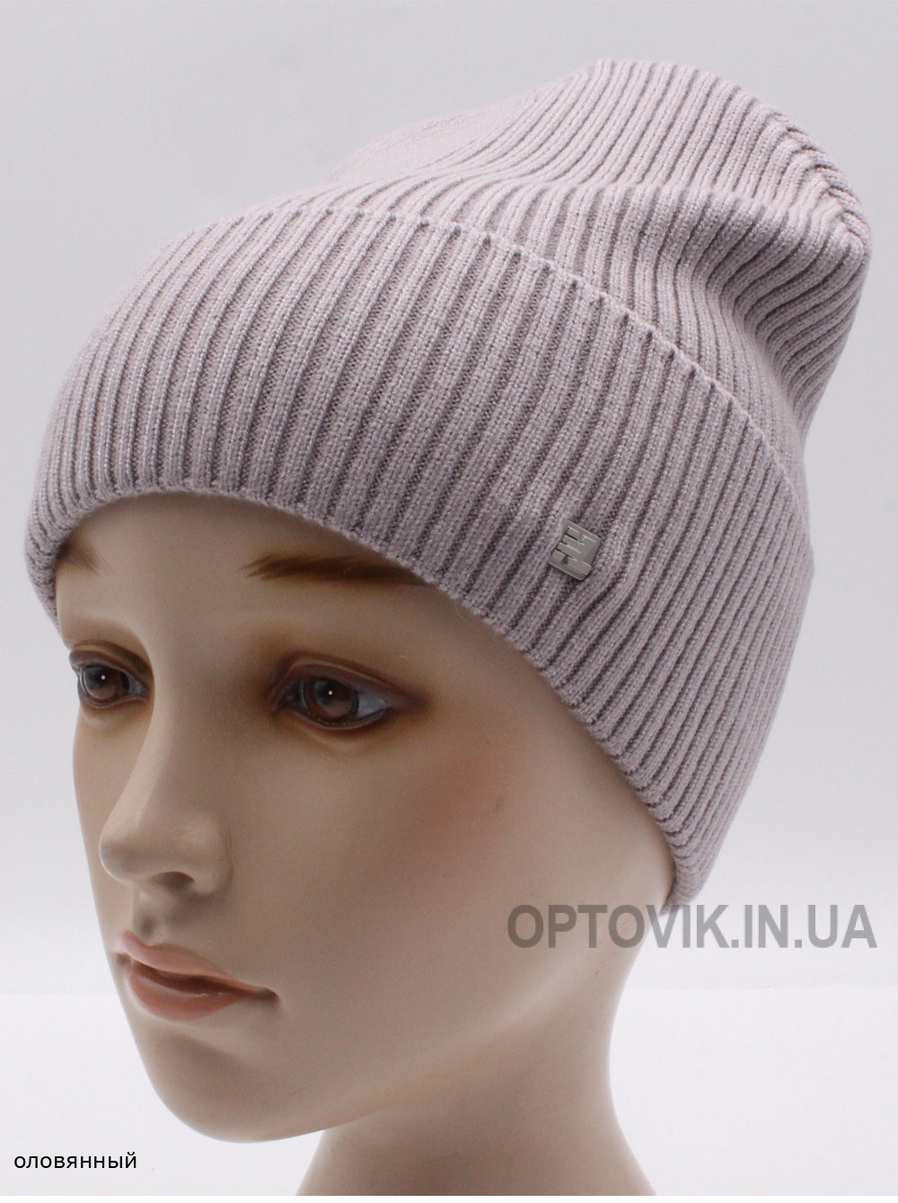 Женская шапка-колпак с отворотом Феникс