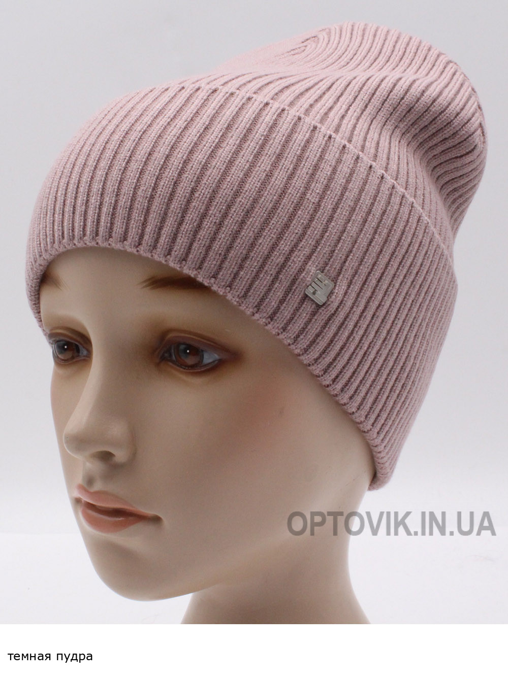 Женская шапка-колпак с отворотом Феникс