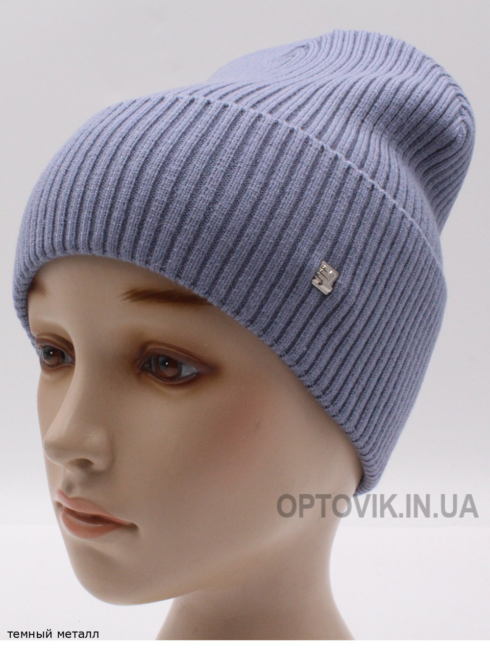 Женская шапка-колпак с отворотом Феникс