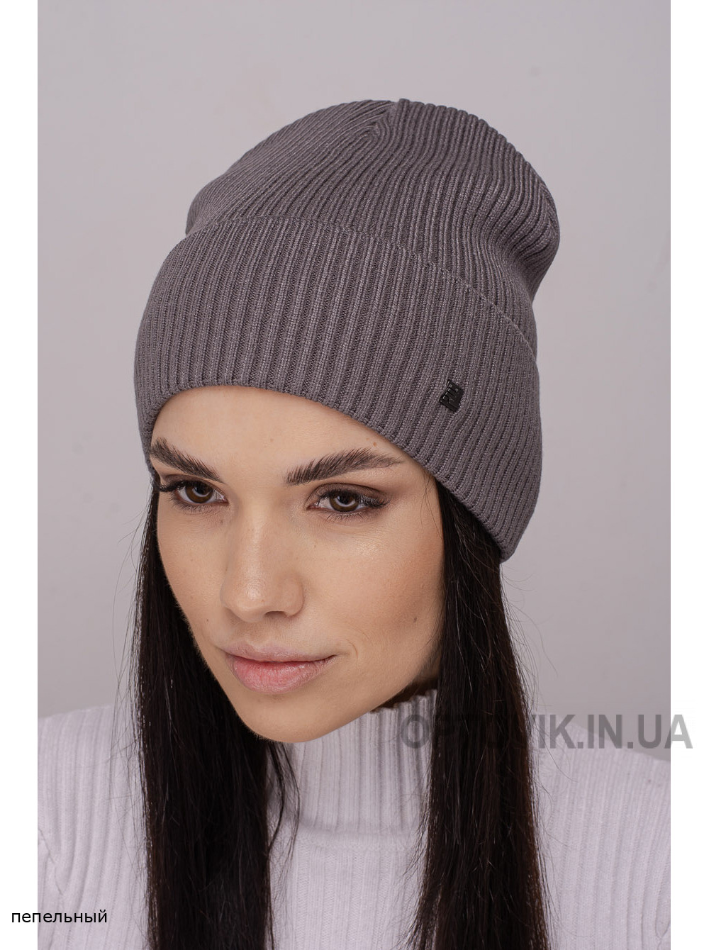 Женская шапка-колпак с отворотом Феникс