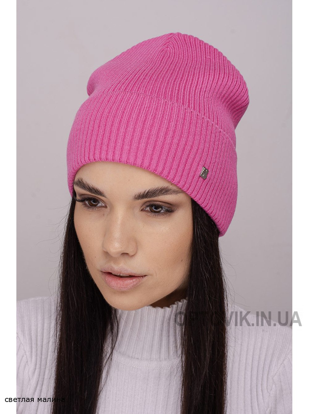 Женская шапка-колпак с отворотом Феникс