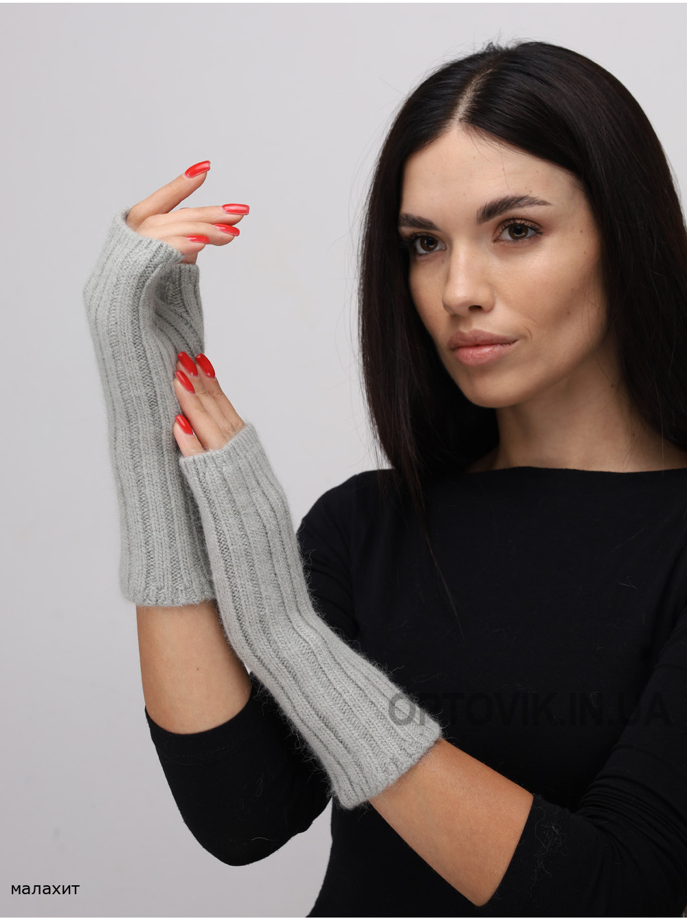Женский перчатки Митенки 26