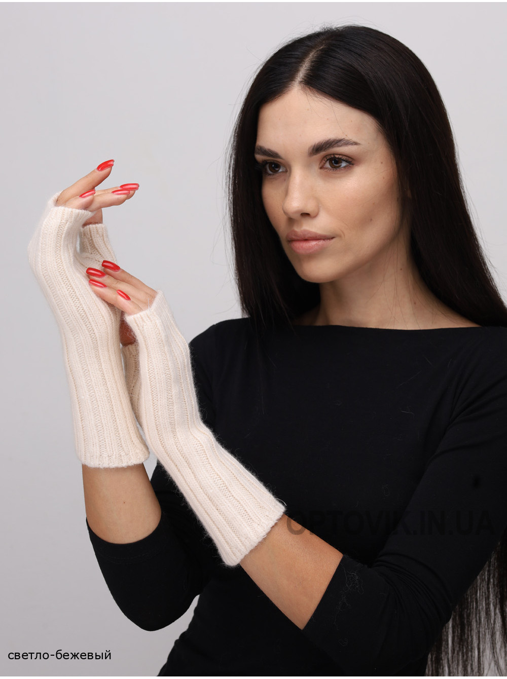 Женский перчатки Митенки 26